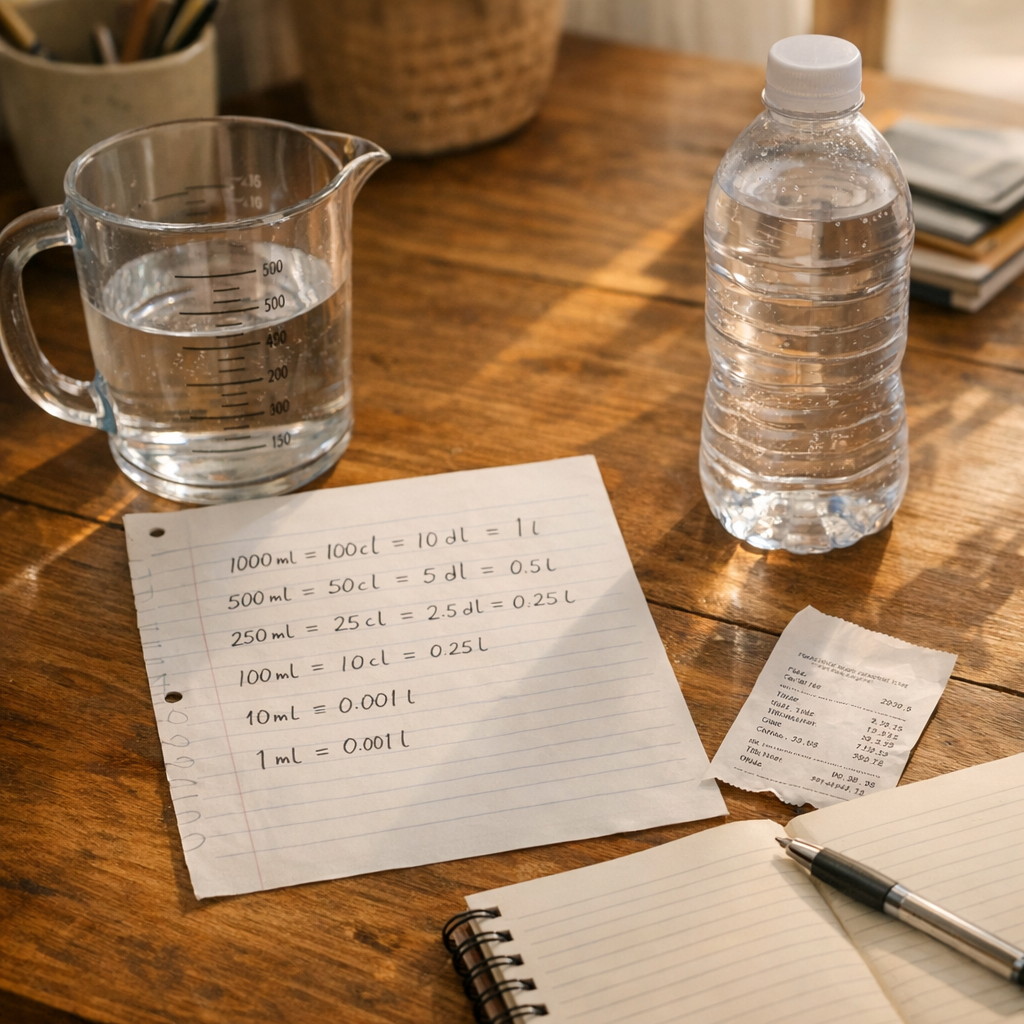 Comment lire un Tableau de Litre sans se tromper