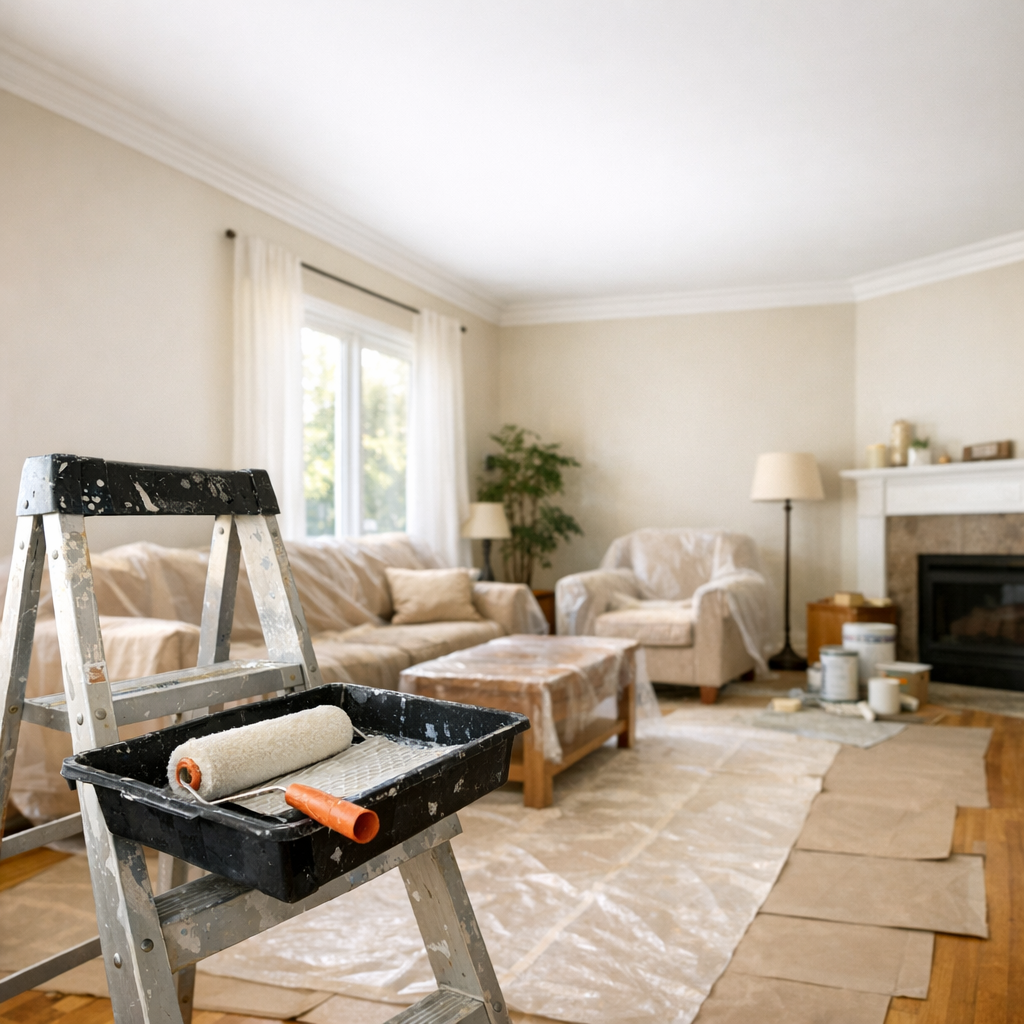 Quel tarif Peinture Plafond au m² prévoir en 2026 ?