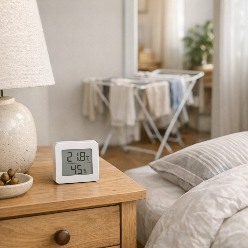 Quel taux d’humidité viser dans une chambre, sans se tromper ?