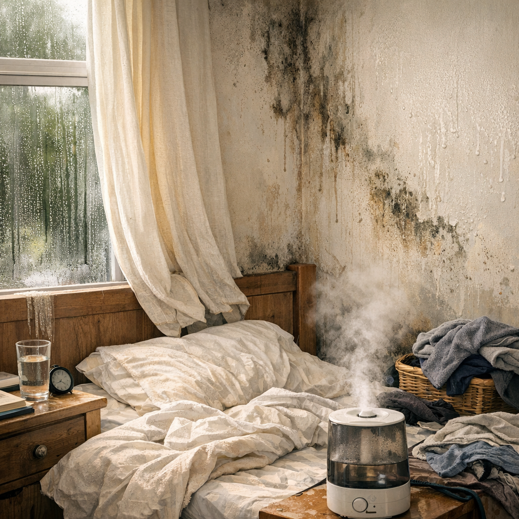 Pourquoi une chambre devient trop humide : les causes qu’on oublie souvent