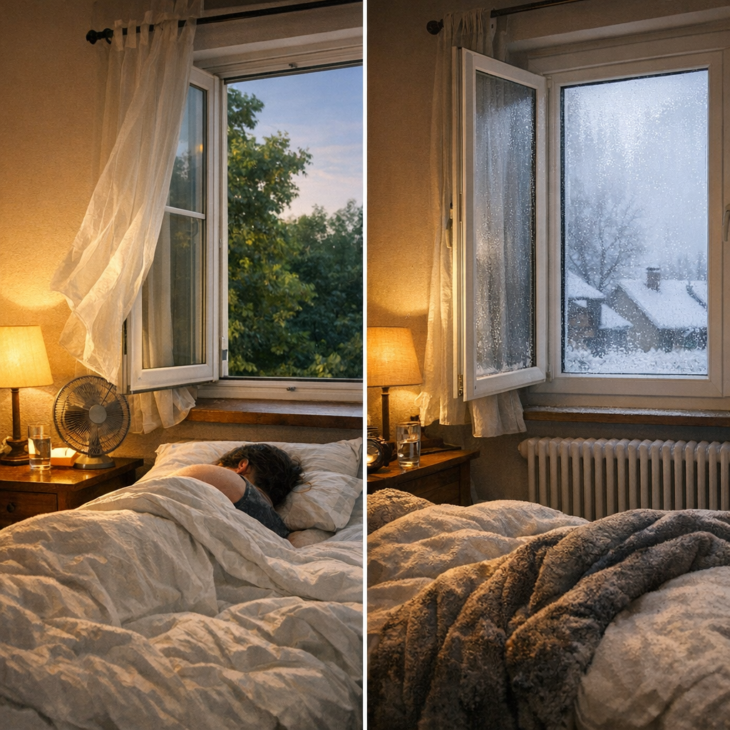 Faut-il vraiment dormir la fenêtre ouverte pour mieux dormir, ou est-ce une fausse bonne idée selon la saison et le cont