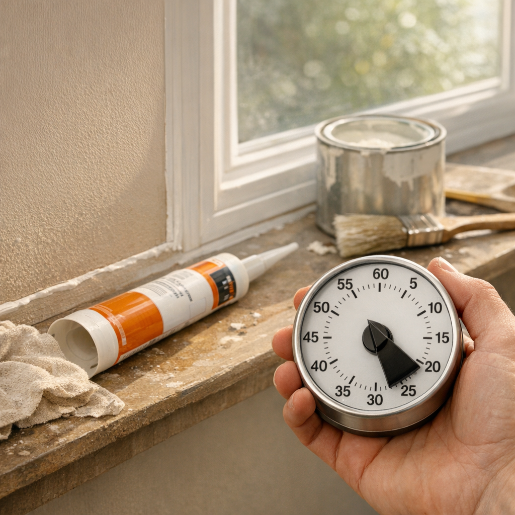Acrylique ou silicone&nbsp;: lequel choisir quand on veut peindre&nbsp;?