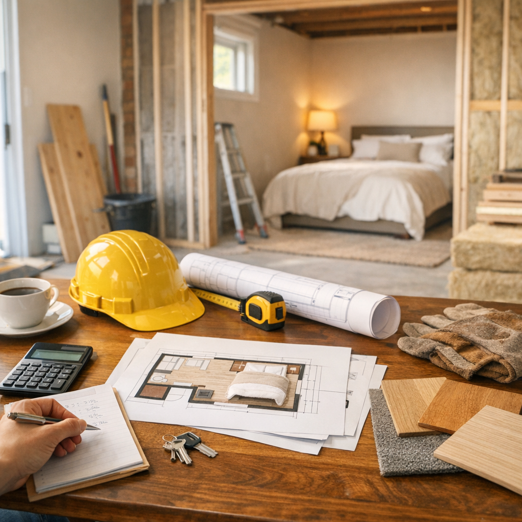 Quel budget pour transformer un garage en chambre ? Ce que l’on peut dire sans inventer de prix
