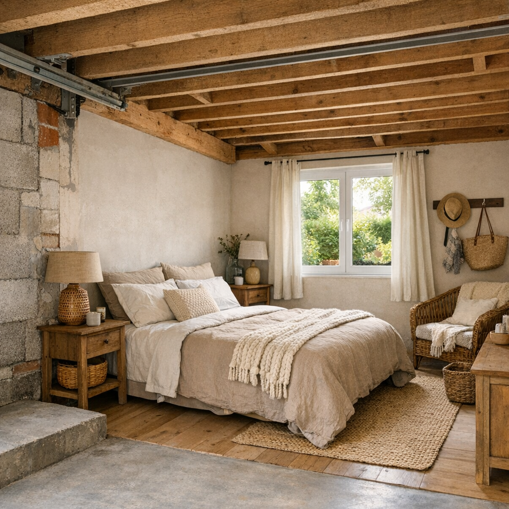 Comment réussir la transformation d’un garage en chambre