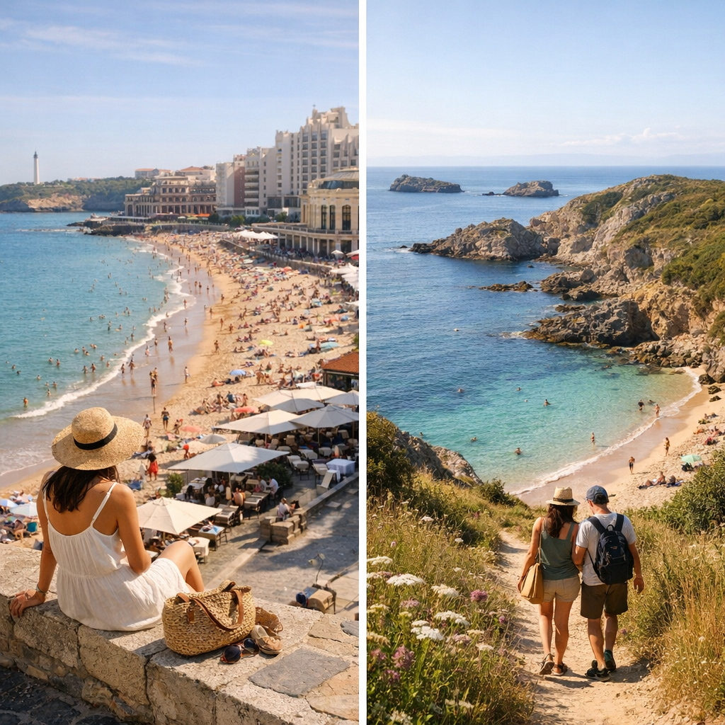 Vos vacances à la mer selon votre style : entre ville et plage ou littoral plus nature