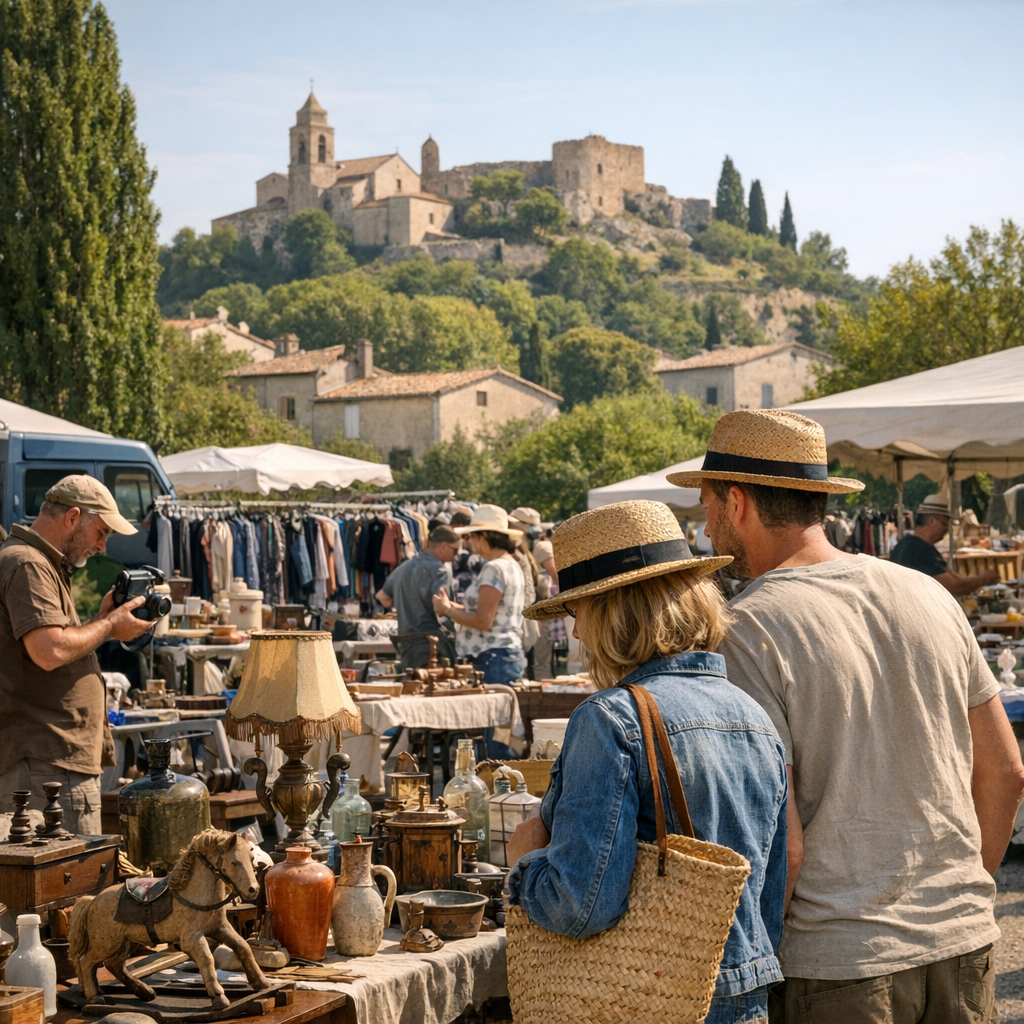 Où chiner dans les Bouches-du-Rhône autour de Salon-de-Provence si rien n’est prévu dans la commune même ce week-end ?